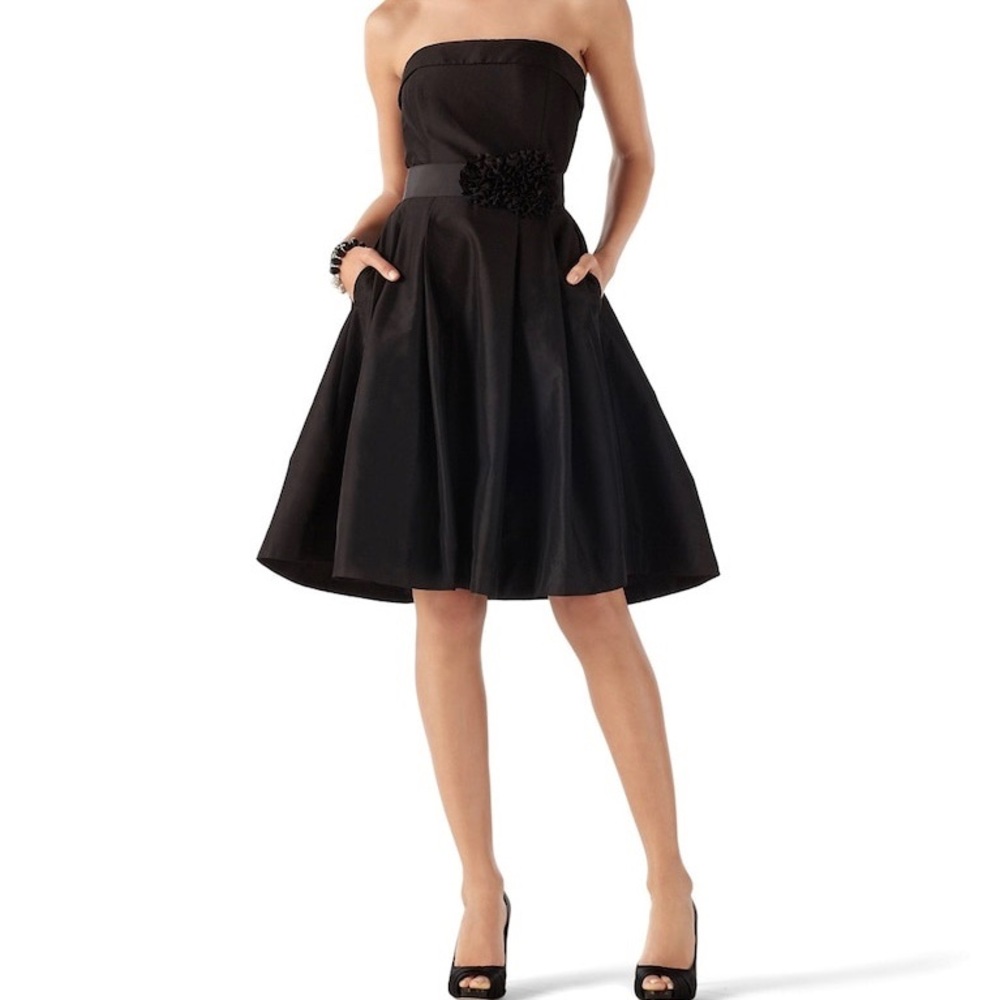 Theory | Strapless Fit & Flare Dress